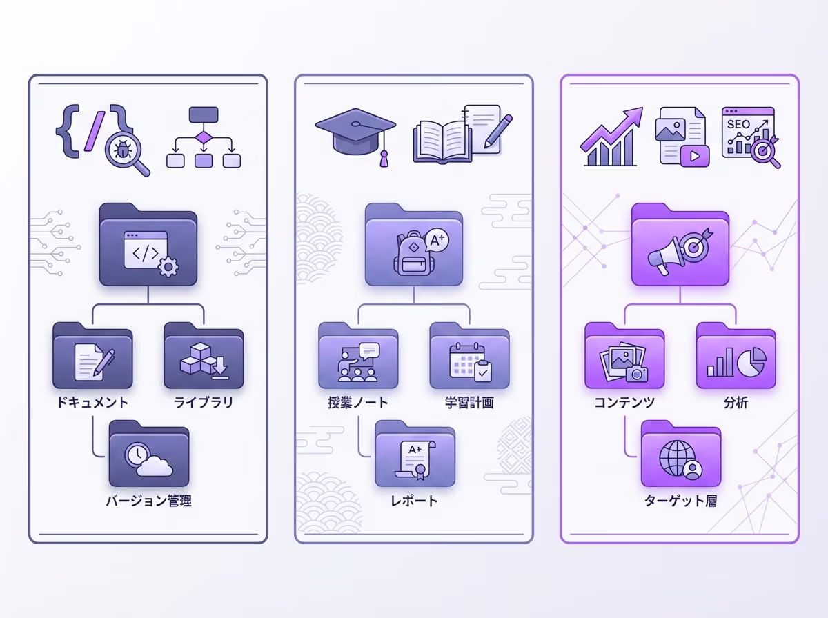 職種別ChatGPTフォルダ整理戦略
