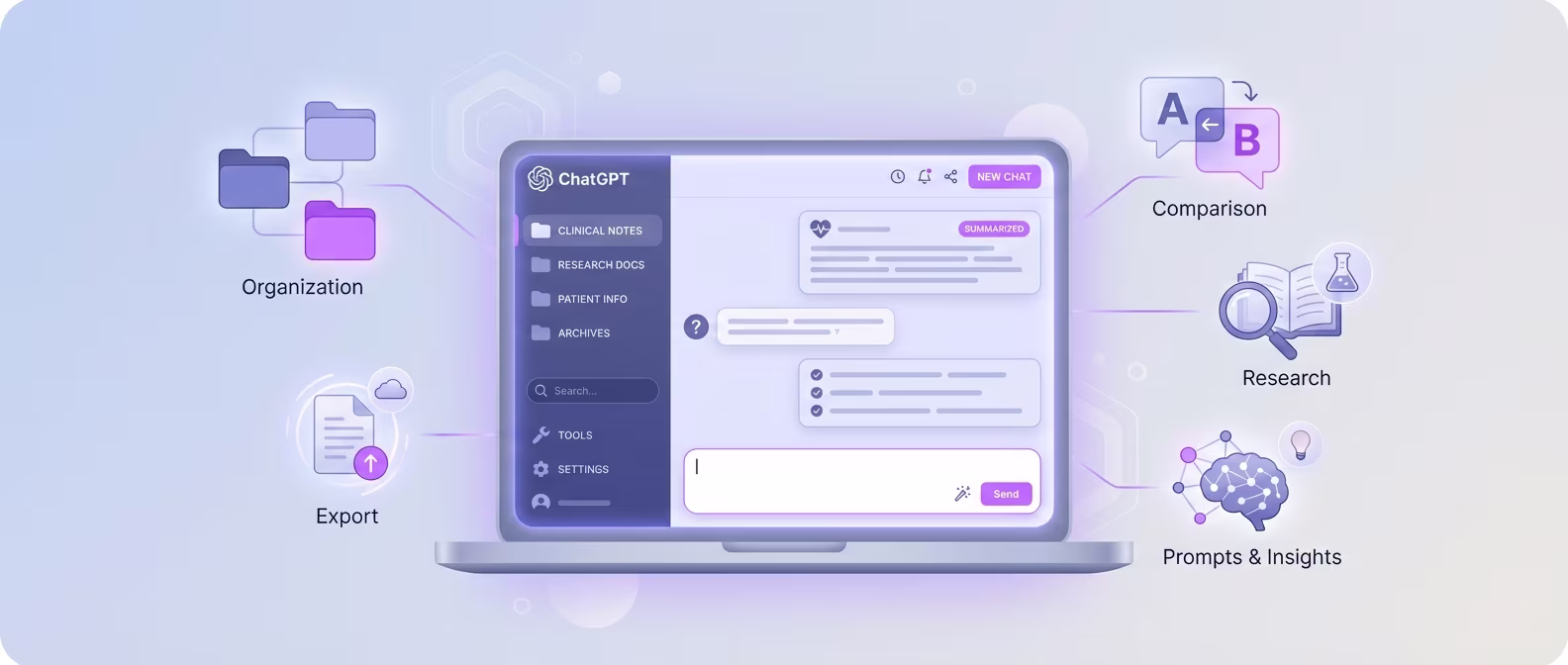 Healthcare professional using ChatGPT for clinical documentation and patient education in 2026