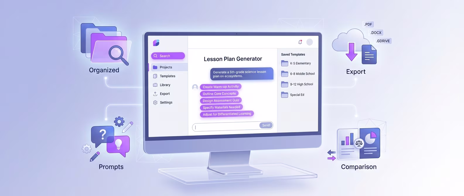 ChatGPT lesson plan templates for K-12 teachers in 2026