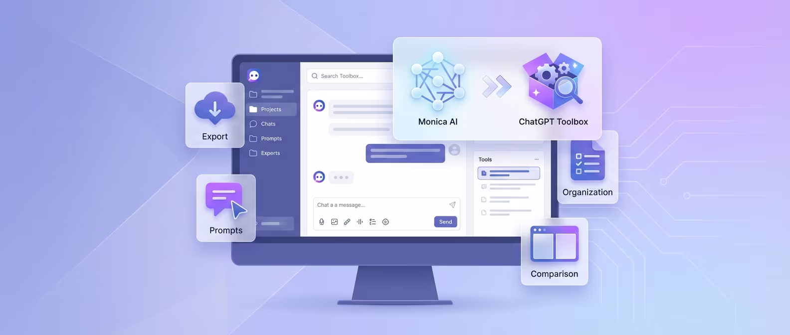 Monica AI vs ChatGPT Toolbox comparison guide for 2026