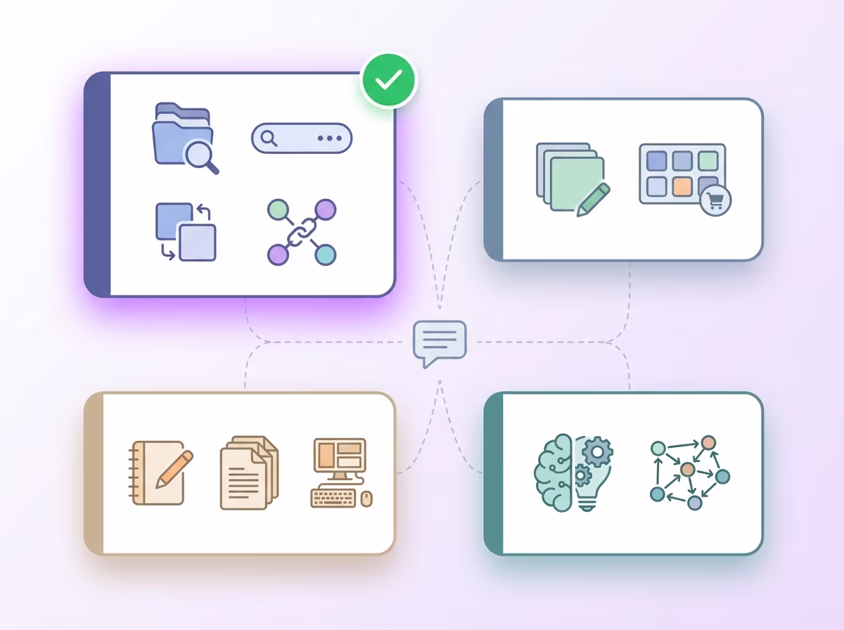 Comparison of active PinFold alternatives including ChatGPT Toolbox, AIPRM, Notion AI, and Mem.ai for ChatGPT organization